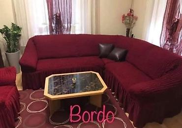 Prekrivači za nameštaj: Prekrivaci Za Trosed Dvosed I Fotelju Sa karnerom Cena Kompleta -4600 — 15