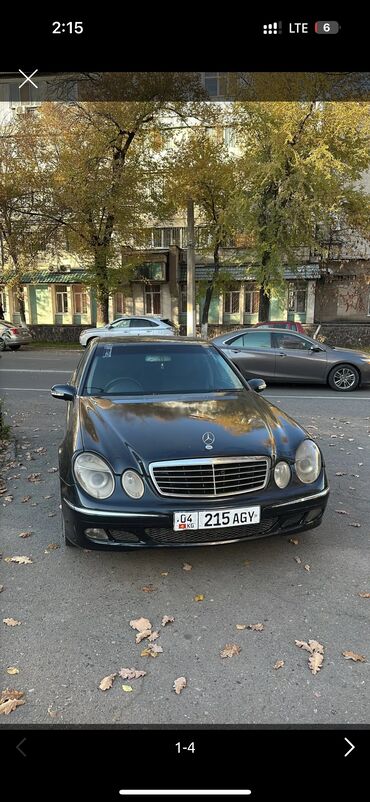 лабой мерс: Mercedes-Benz E-Class: 2002 г., 2.6 л, Автомат, Бензин