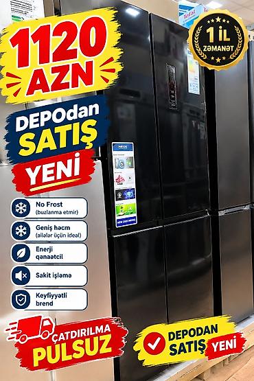 macbook satilir: NEOS soyuducu (NEW 2025 model) - No Frost texnologiyası – buzlanma — 1