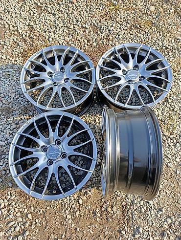 Диски: Литые Диски R 15 Work, Комплект, отверстий - 4, Б/у at lalafo.kg — 12 Диски: Литые Диски R 15 Work, Комплект, отверстий - 4, Б/у — 12