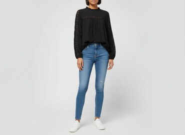 eleganckie bluzki allegro: H&M L.O.G.G., Жіноча блуза, розмір L