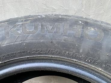 60: Шины 225 / 60 / R 16, Лето, Б/у, 1 шт, Легковые, Корея, Kumho — 4