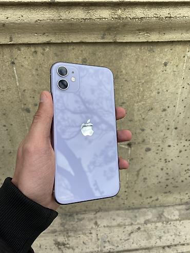 Apple iPhone: IPhone 11, 64 GB, Deep Purple, Simsiz şarj, Face ID, Zəmanət — 2