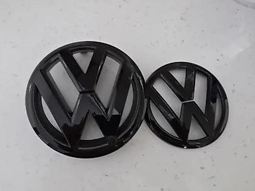 Car Parts & Accessories: ZADNJI ZNAK GOLF 6 - CRNI ORIGINAL | NOVO ! ORIGINALNI ZNAKOVI (za — 1