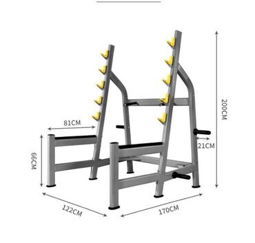 спортивные штанга: Стойка для штанги профессиональный. новая