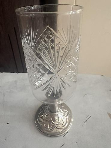 viski qabı: Rümkalar, rəng - Gümüşü, Şüşə, 1 əd — 1