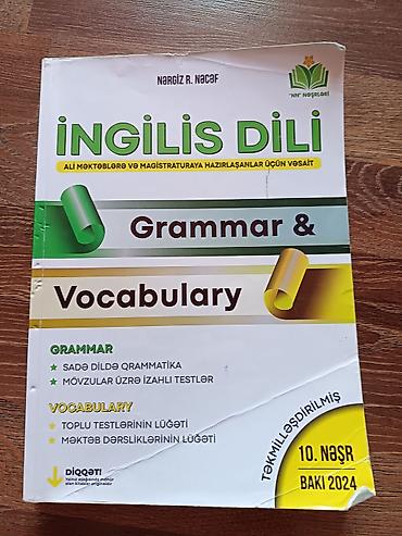 multikam forma: Məhsul: İngilis dili üzrə tədris vəsaiti – “Grammar & Vocabulary” — 1