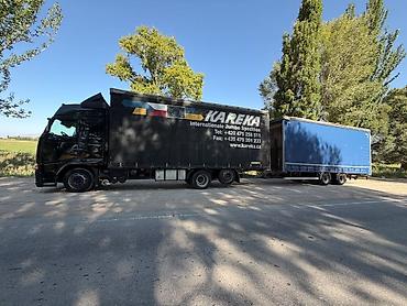 Оңдоп-түзөө жана курулуш: Автопоезд Volvo FH с прицепом (еврофура/тент, Jumbo) - Тягач: Volvo — 2
