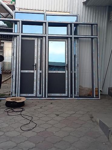 Алюминиевые окна на заказ: Алюминиевое окно на заказ, Тип окна: Балконные, Витражные, Мансардные, Декоративные особенности: Декоративный переплет, Бесплатная установка, Без рассрочки — 11