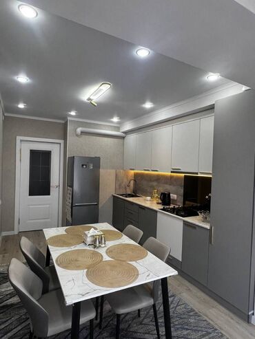 сдаётся квартира в кара балте: 2 комнаты, 54 м², Элитка, 10 этаж, Евроремонт