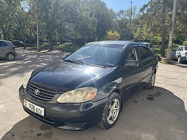на corolla: Toyota Corolla: 2003 г., 1.8 л, Автомат, Газ, Седан — 8
