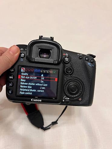nömrem az: Canon 7D Professional fotoapparat. Ev istifadəsi üçün alınıb — 2