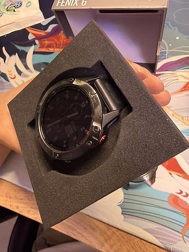 amazfit gtr 3 pro бишкек: Garmin Fenix 6 Pro (Black with Black Band) — мультиспортивные GPS-часы — 6