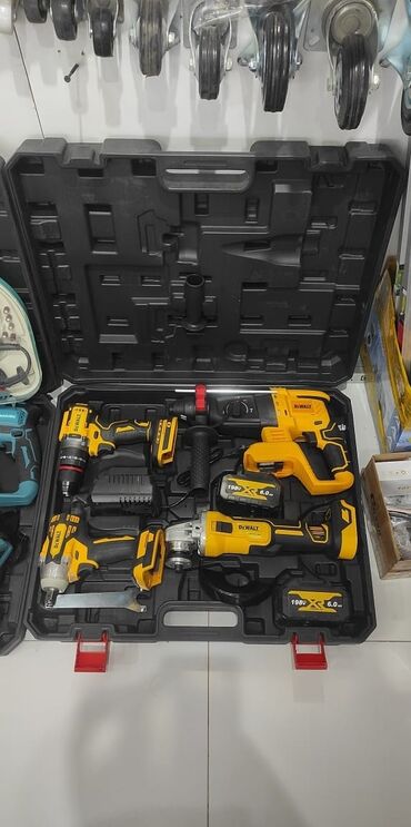 Ölçmə cihazları: Dewalt tərəfindən istehsal olunan bu dəstə müxtəlif işlər üçün lazım