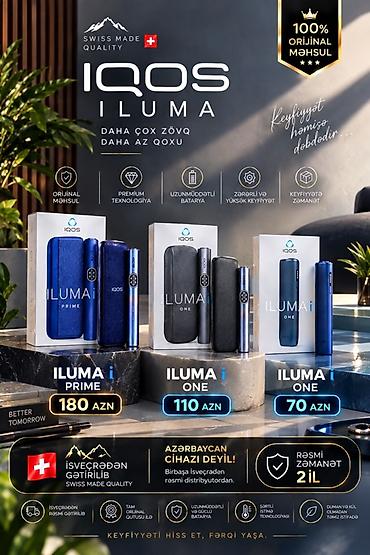 iluma prime: IQOS ILUMA – Daha çox zövq, daha az qoxu Məhsul variantları və — 1