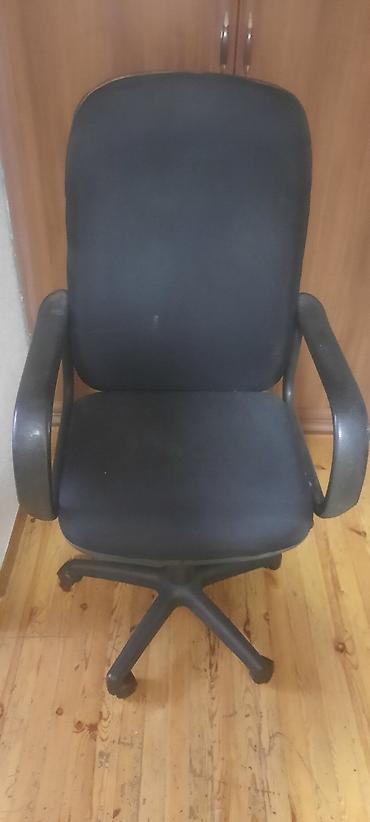 Ofis mebeli: İşlənmiş, Təkərli, Qolları tənzimlənmir, Parça — 3