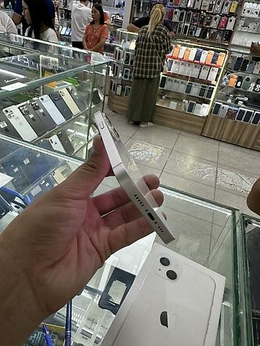 iphone cs max: IPhone 13, Б/у, 128 ГБ, Старлайт, Кабель, Коробка, 83 % — 7