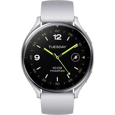 xiaomi smart saat: Smart saat Xiaomi Watch 2 Silver Case with Gray TPU Strap Xiaomi — 1
