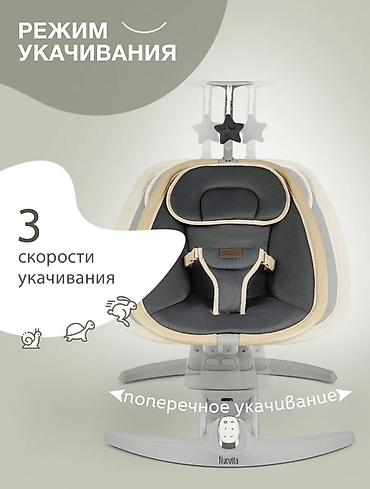 доплер кой: Детский шезлонг, Б/у, Электронная, цвет - Серый — 3