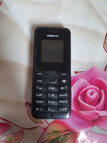 telefon aksesuarları toptan satış baki: Nokia 105 4G, rəng - Qara, Düyməli