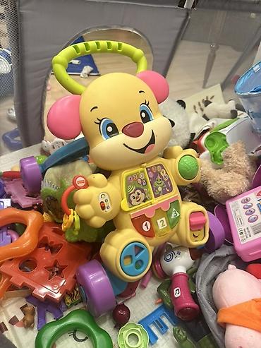 uşaq gəzdirən: Fisher-Price “Learn With Puppy” uşaq gəzdirəni və interaktiv oyuncaq — 1