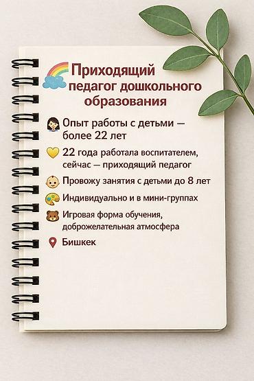 Рассматриваю предложения приходящего учителя в первой половине дня -