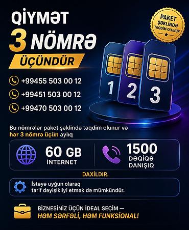 azercell tarifler internet: Nömrə: ( 055 ) ( 5030012 ), Yeni — 1