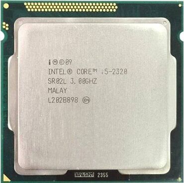 plata 1155: Prosessor Intel Core i5 2320, İşlənmiş