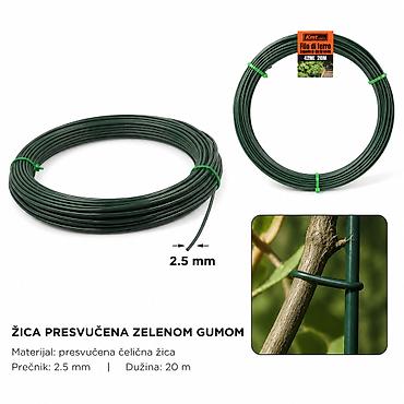 KMT Zeleni kožna torba gvozdena žica 9364509 Zelena čelična žica