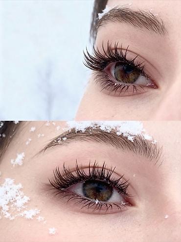 Ресницы: Наращивание ресниц — любые объемы по 800 сом ⏱ Время работы: 1,5–3,5 — 1