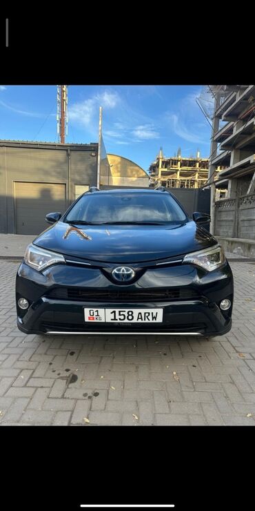 Toyota: Toyota RAV4: 2018 г., 2.5 л, Автомат, Гибрид, Внедорожник