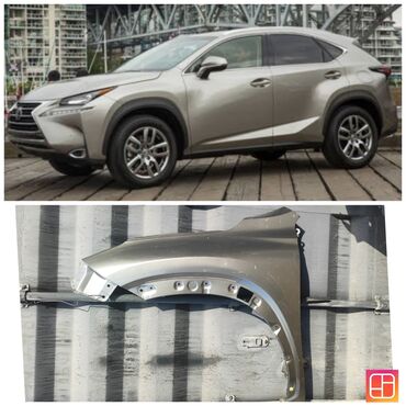 Бамперы и комплектующие: Крыло Переднее левое Lexus, 2018 г., Б/у, Оригинал