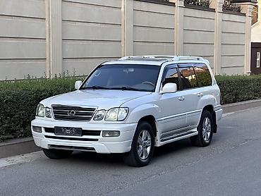 белый к5: Lexus LX: 2005 г., 4.7 л, Автомат, Бензин, Внедорожник — 1