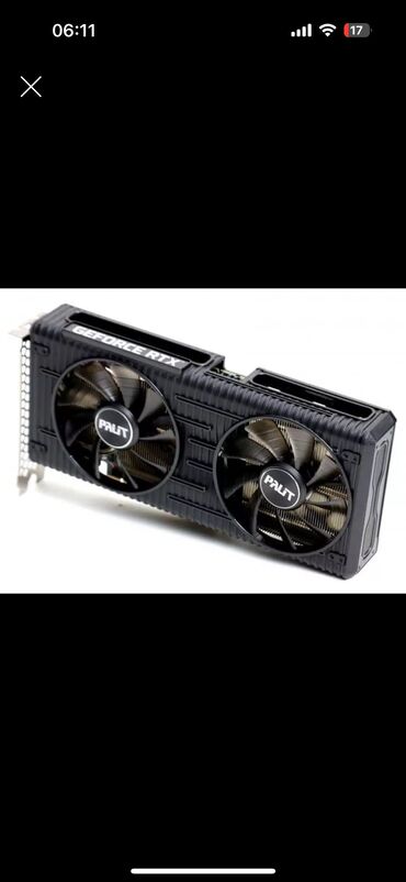 Видеокарты: Видеокарта, Б/у, Palit, GeForce RTX, 12 ГБ, Для ПК