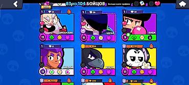 internet device: Игровой аккаунт Brawl stars 29 390 трофеев 2 Прайм на мортисе и 1922 — 3