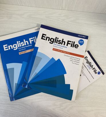 Книги, журналы, CD, DVD: Oxford English File pre- intermediate, четвертый выпуск
