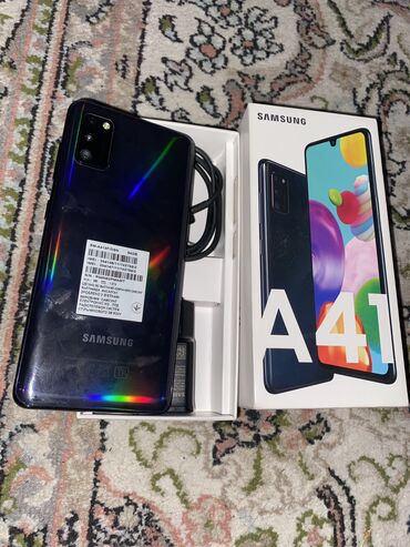 Samsung: Samsung Galaxy A41, Б/у, 64 ГБ, 2 SIM