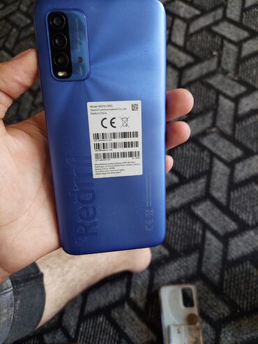Elektronika: Xiaomi Redmi Note 9T | 128 GB | rəng - Göy 
 | Zəmanət, Sensor, Barmaq izi