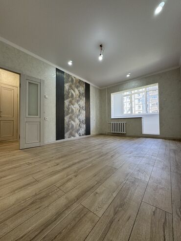продается однокомнатная квартира аламедин 1: 1 комната, 45 м², 106 серия, 4 этаж, Евроремонт