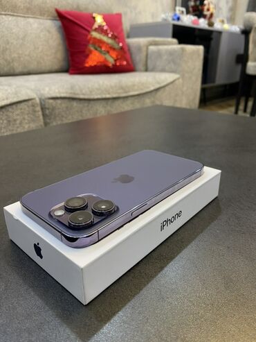 Apple iPhone: IPhone 14 Pro Max, 128 GB, Deep Purple, Face ID — 9