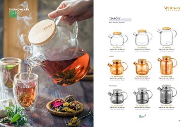 Digər süfrə qabları: Wilmax Çayniklər və Stəkanlar – Klassikanın Zərif Tərifi Wilmax — 28