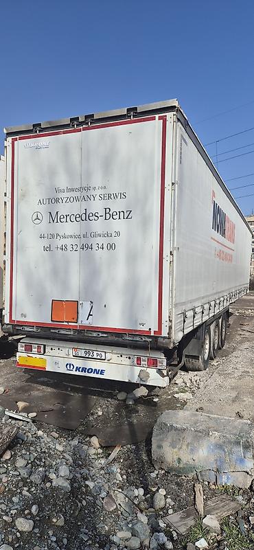 прицеп крона: Полуприцеп тентовый (шторный) KRONE Profi Liner, 3-осный. Основные — 2