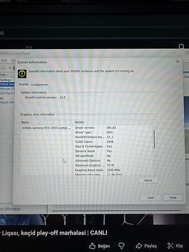 notebook rtx 4080: HP Victus 15-fa0xx oyun noutbuku - Prosessor: Intel Core i5-12450H — 4