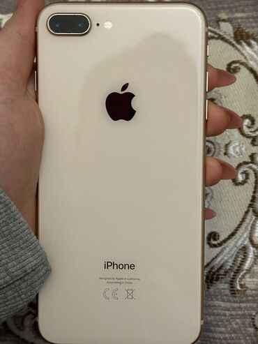 Apple iPhone: IPhone 8 Plus, 64 GB, Rose Gold, Zəmanət, Barmaq izi, Sənədlərlə