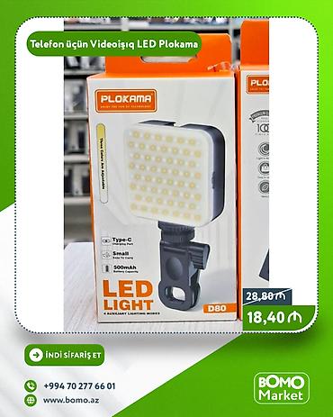nlt plus electronics: Telefon üçün Videoişıq LED Plokama (model D80) - LED işıq paneli — 1