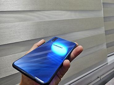 note 2: Samsung Galaxy A7, Б/у, 64 ГБ, цвет - Синий, 2 SIM — 2
