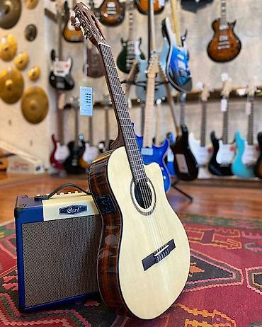 Gitaralar: Cort Klassik Gitara AC160CFTL NAT modeli 🎸 Cort gitaralarını ölkədə — 2