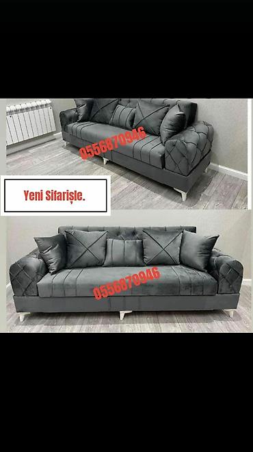 Sifarişlə divanlar: Divan, Qonaq otağı üçün, Parça, Bazalı, Açılan, Kitab — 6