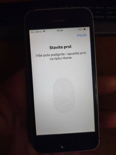 Apple iPhone: Apple iPhone iPhone 5s, 16 GB, Black Titanium, Otisak prsta — 13