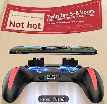 usb ventilator: Mobil oyun üçün soyuduculu gamepad pubg call of duty - Üst hissədə iki — 3